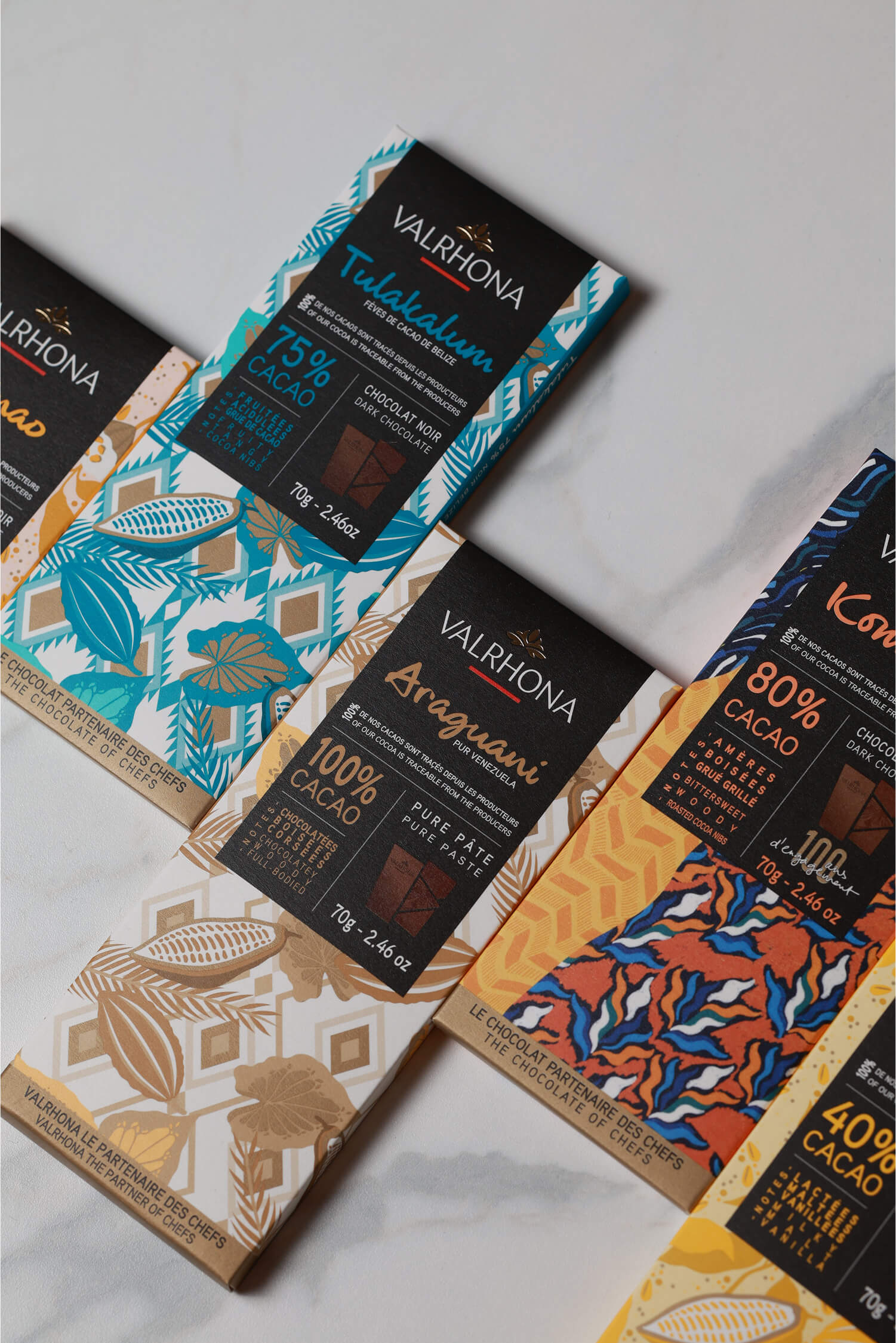 TABLETA VALRHONA 70G