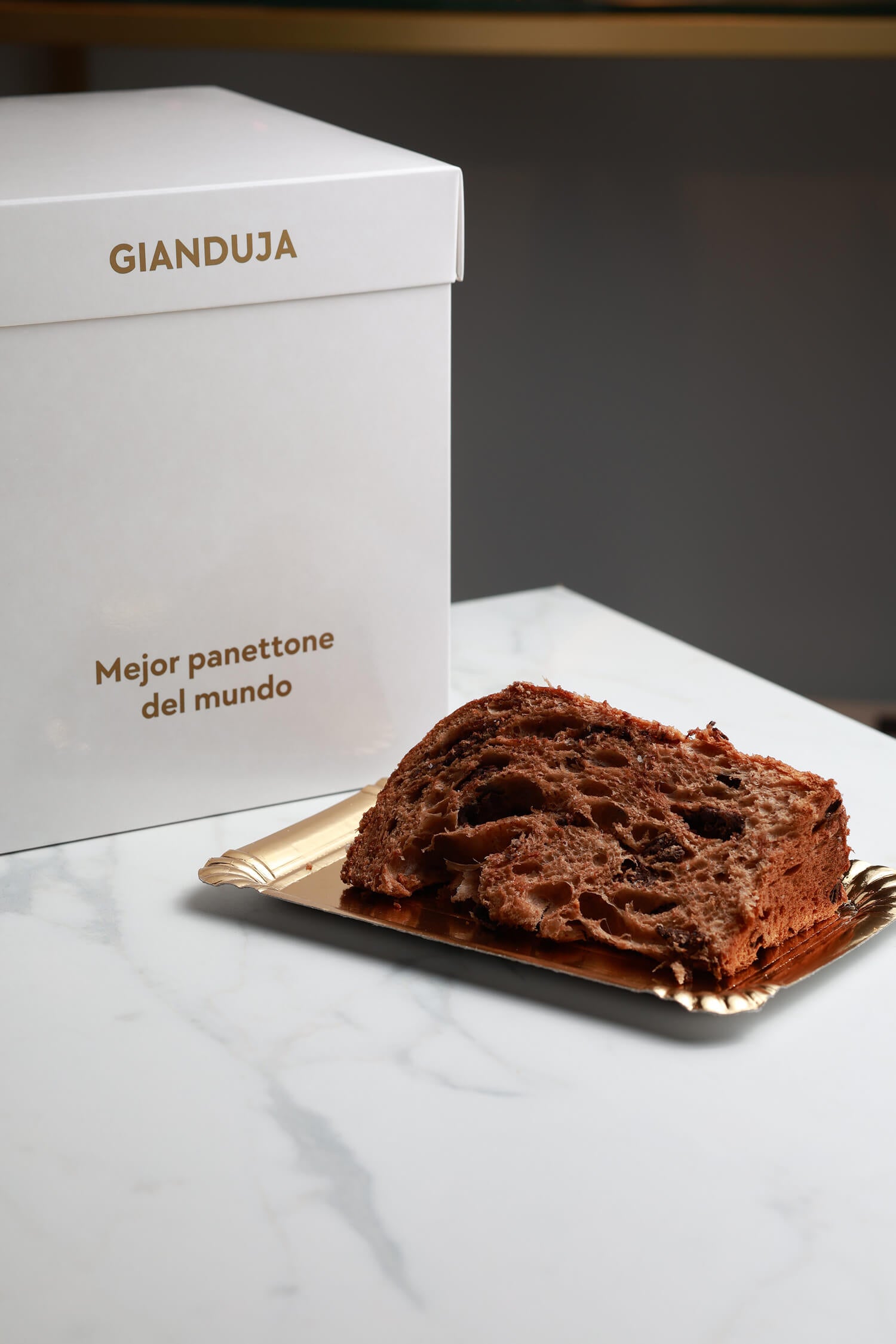 RACIÓN DE PANETTONE CHOCOLATE