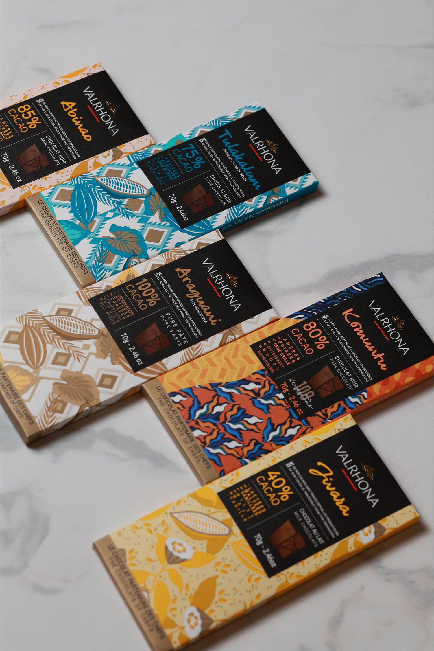 TABLETA VALRHONA 70G