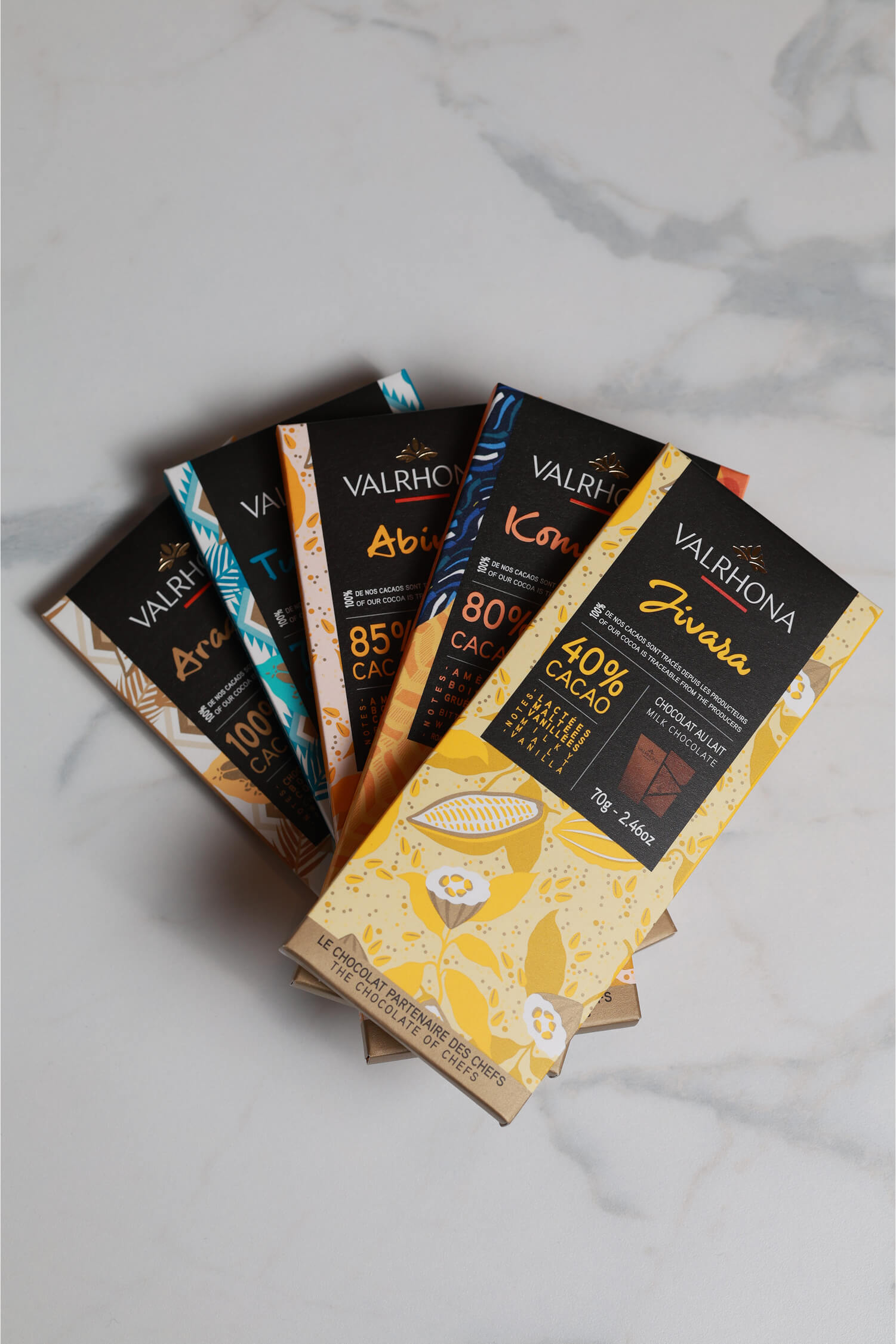 TABLETA VALRHONA 70G