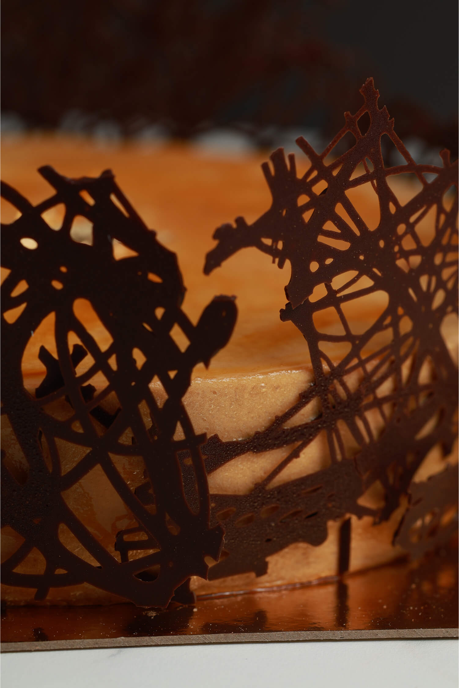 TARTA CAFÉ, CARAMELO Y CRUJIENTE