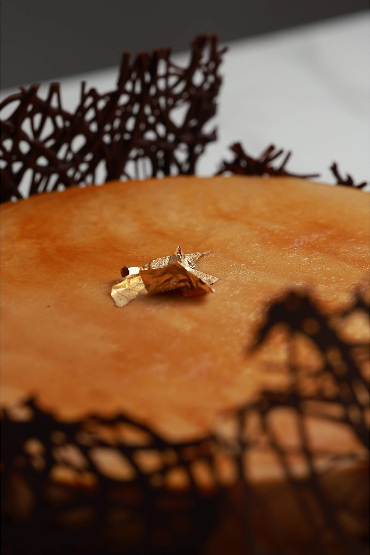 TARTA CAFÉ, CARAMELO Y CRUJIENTE