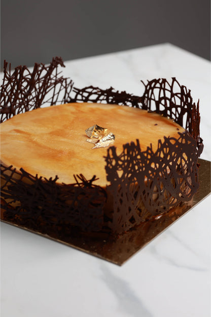 TARTA CAFÉ, CARAMELO Y CRUJIENTE
