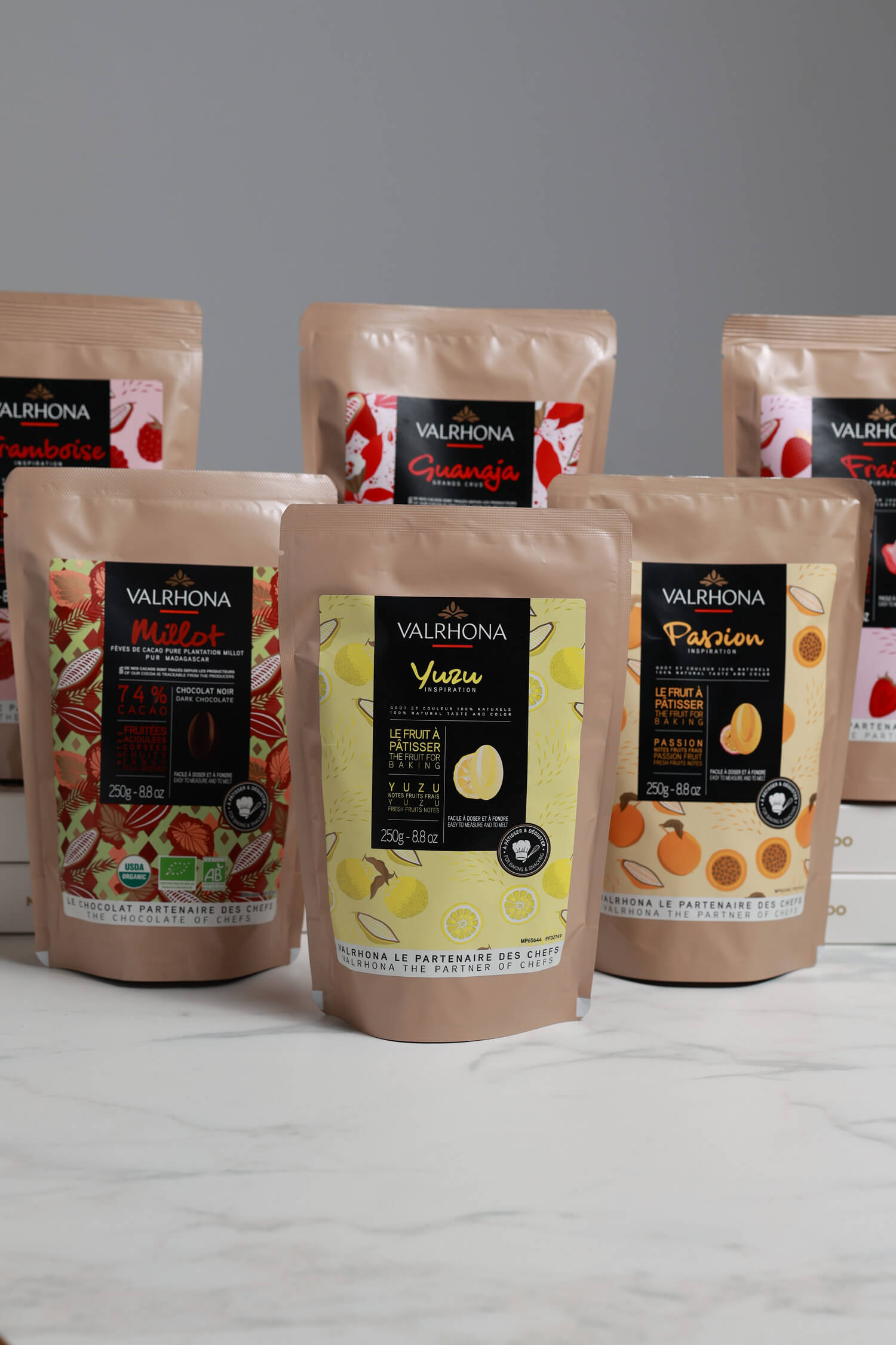 NOTAS DE SABORES VALRHONA