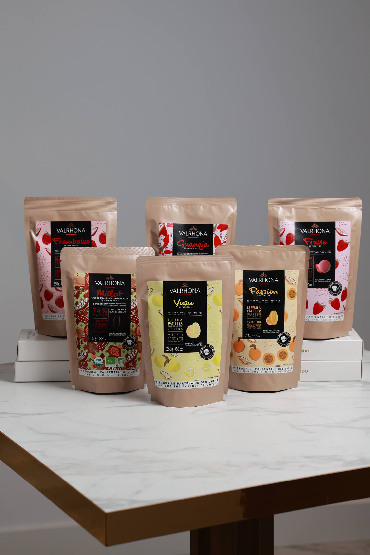 NOTAS DE SABORES VALRHONA