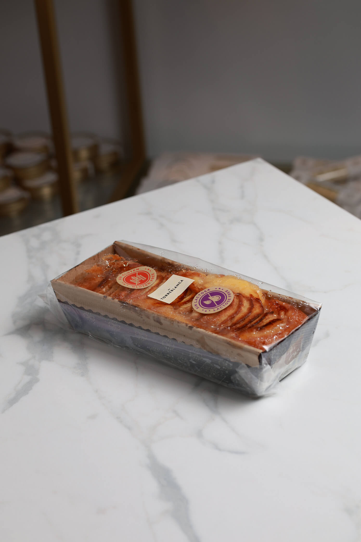 PLUM CAKE MANZANA SIN LACTOSA SIN GLUTEN