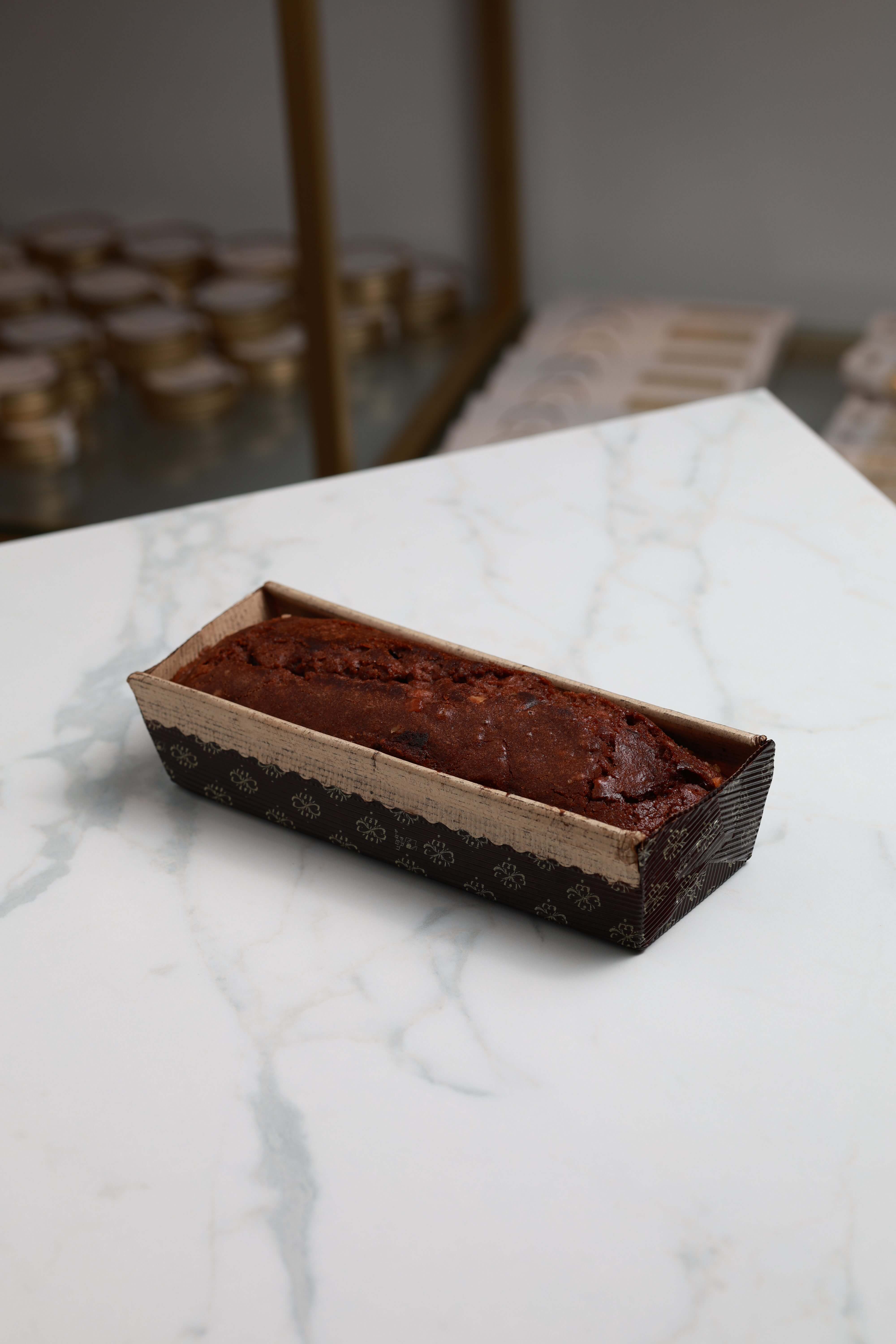 PLUM CAKE DE NUECES Y CHOCOLATE SIN LACTOSA SIN GLUTEN