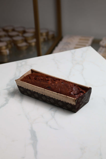 PLUM CAKE DE NUECES Y CHOCOLATE SIN LACTOSA SIN GLUTEN