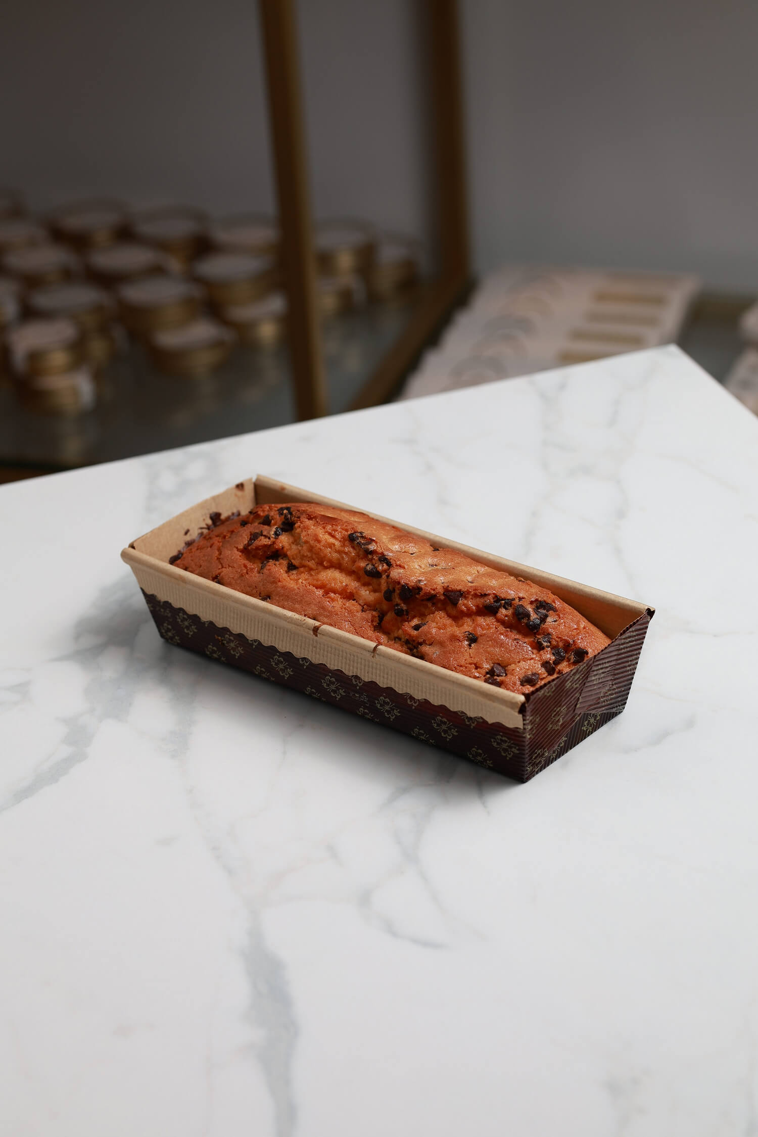 PLUM CAKE CON PEPITAS DE CHOCOLATE SIN LACTOSA SIN GLUTEN