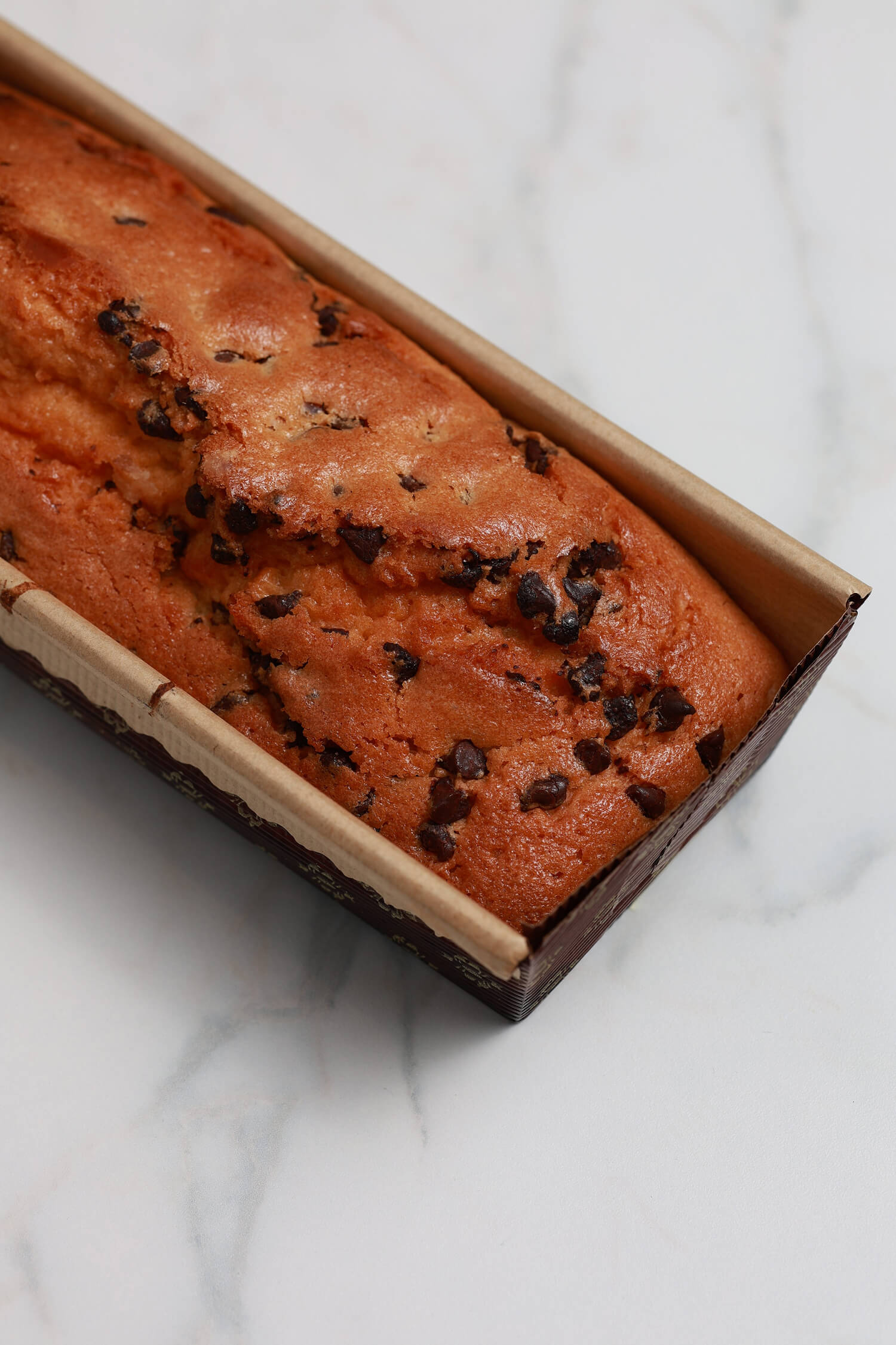 PLUM CAKE CON PEPITAS DE CHOCOLATE SIN LACTOSA SIN GLUTEN
