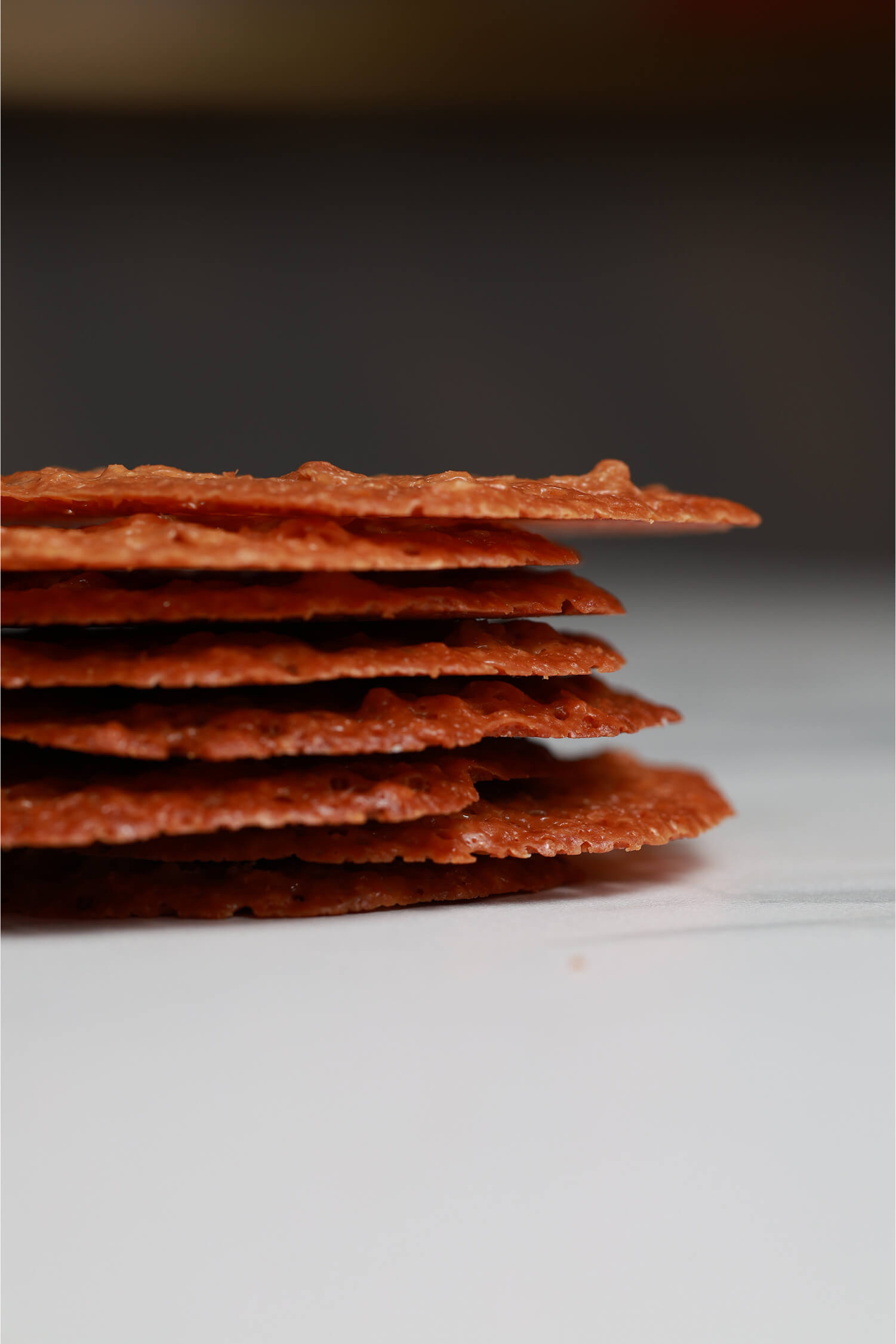 TEJAS DE ALMENDRA Y CARAMELO